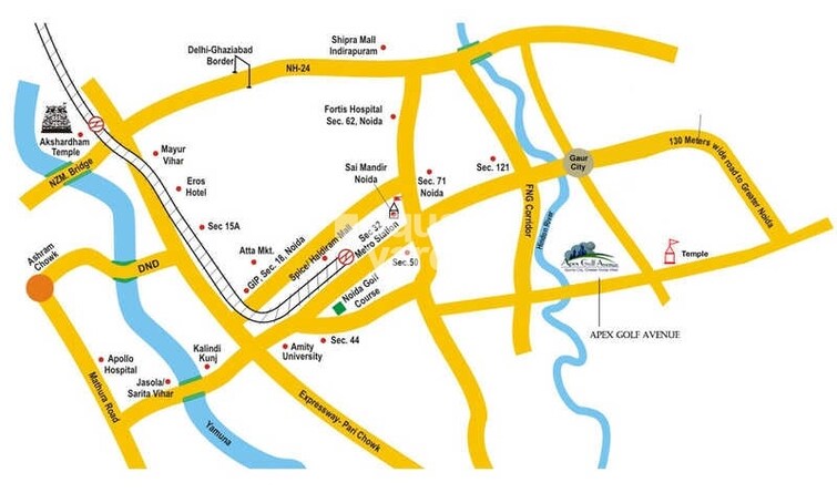 Apex Golf Avenue Location Image