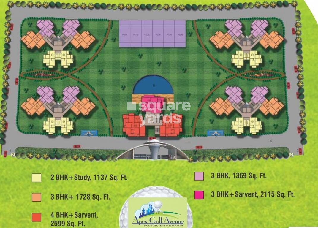 Apex Golf Avenue Master Plan 1