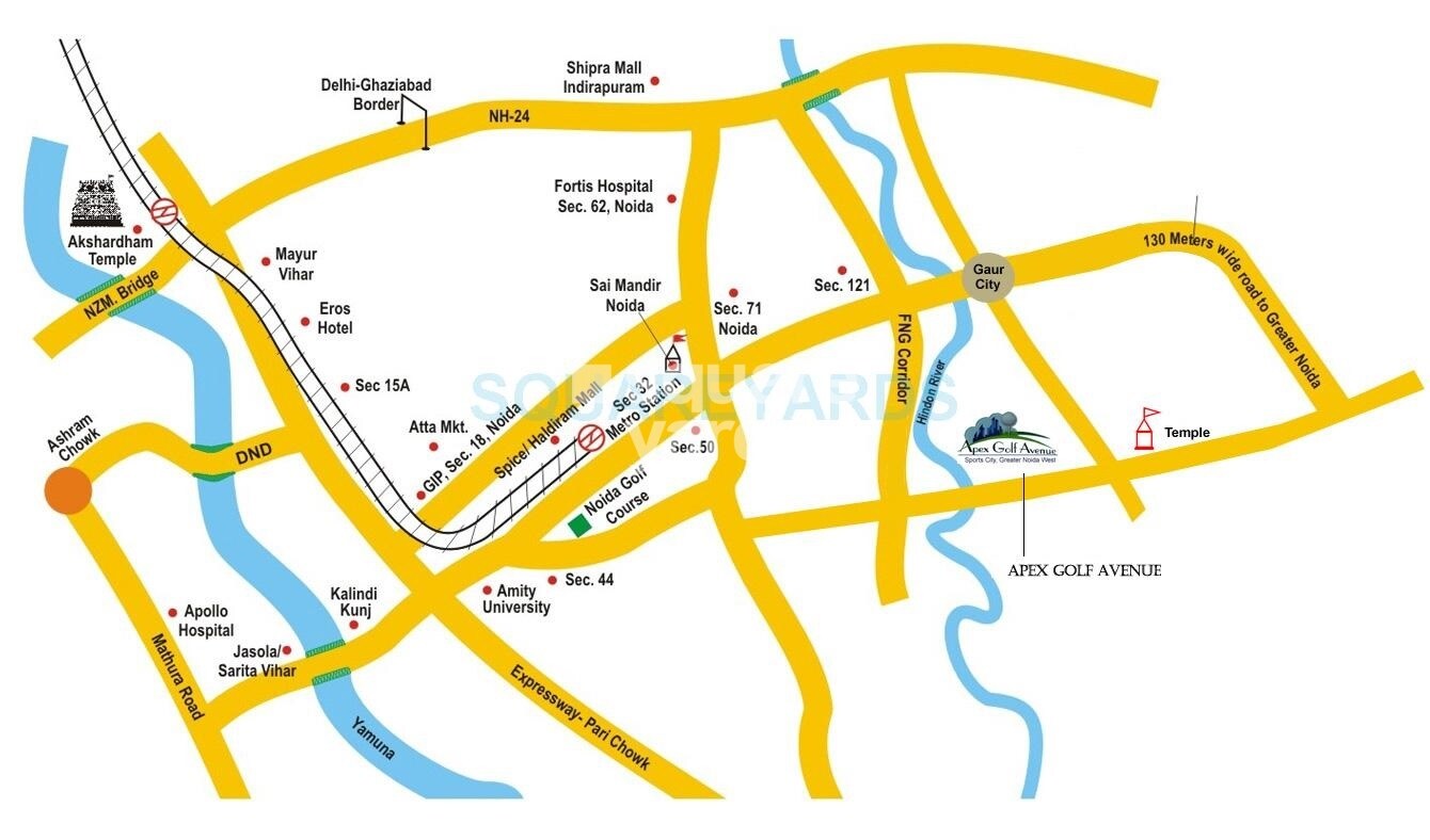 Apex Golf Avenue Sports City Location Image