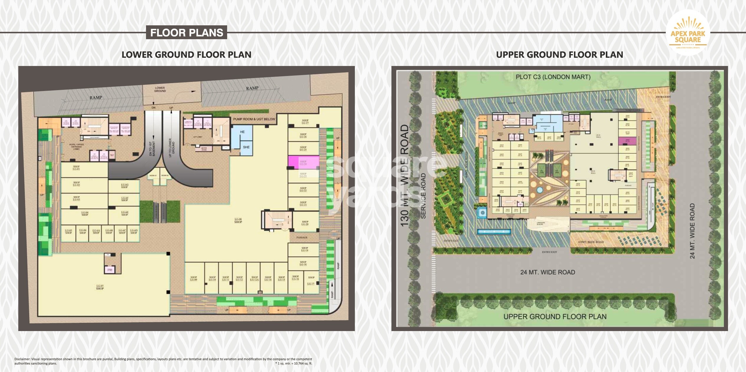 Apex Park Square Floor Plans 1