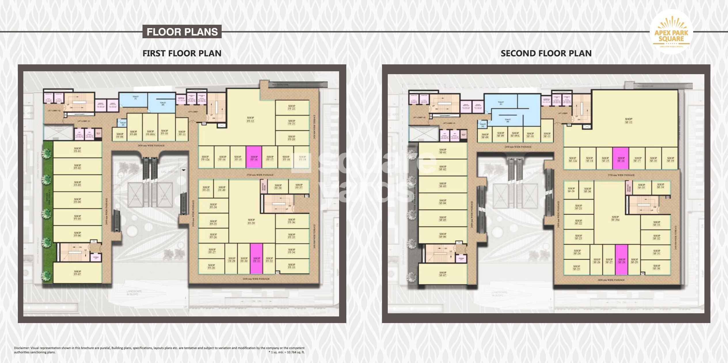 Apex Park Square Floor Plans 2