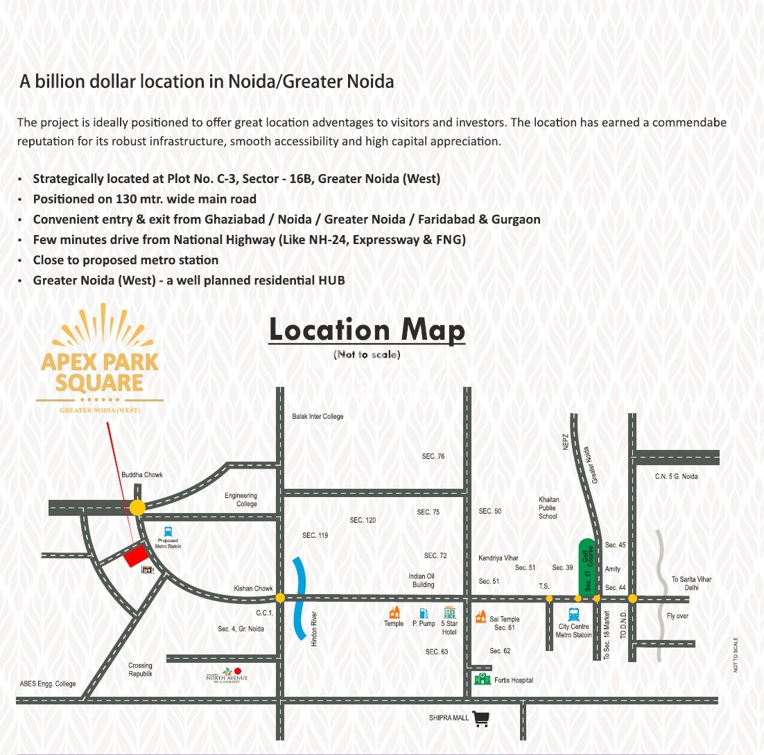 Apex Park Square Location Image