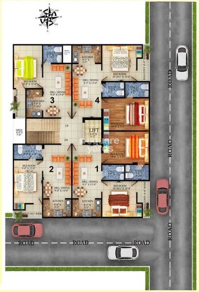 APS Ashiyana Master Plan Image