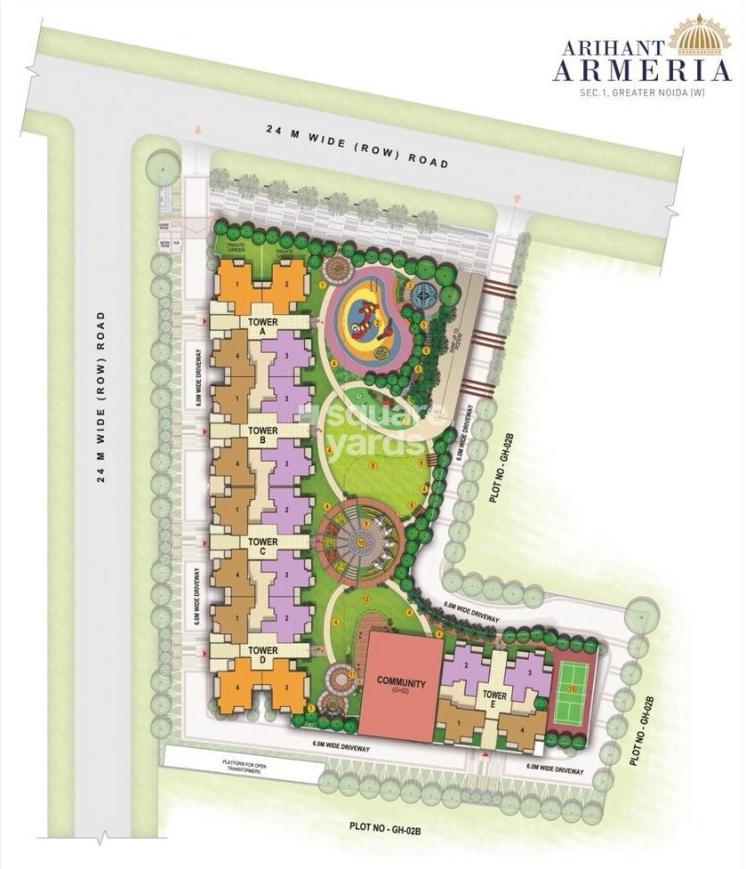 Arihant Armeria Master Plan Image