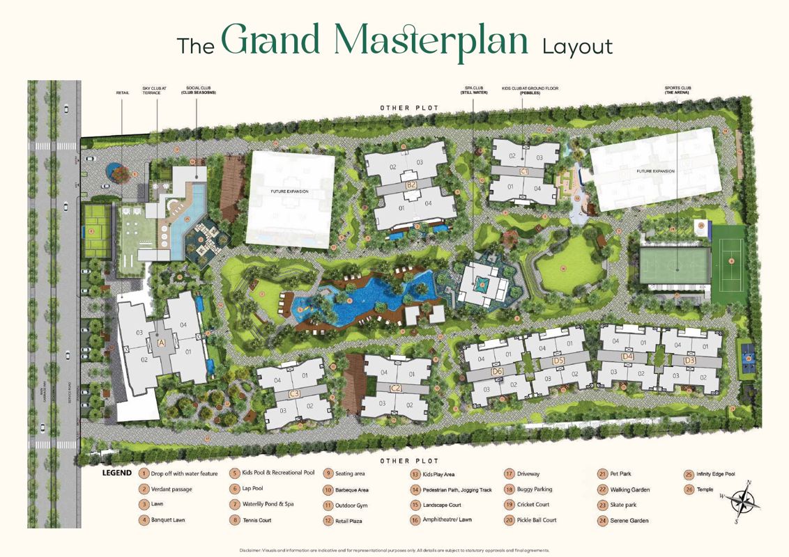Arihant Seasons Master Plan Image