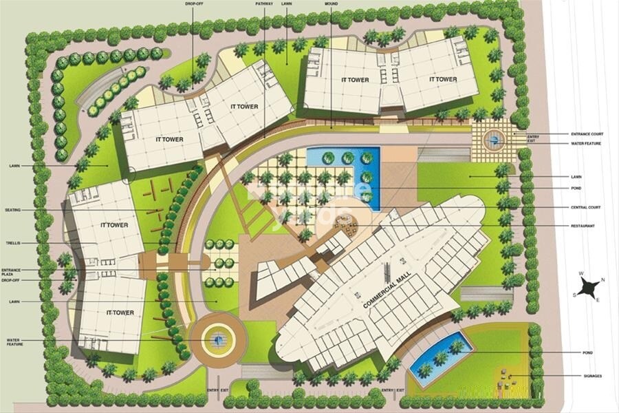 ARN-Globus-IT-Park_a model of a train on a map