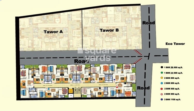 Arsh Green Heights ll Master Plan Image