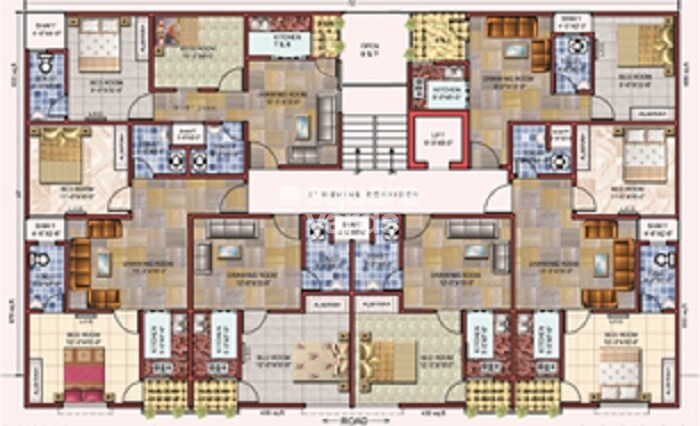 Arsh Green Heights Master Plan Image
