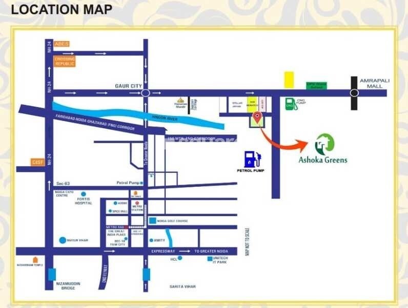 Ashoka NCR Green Extension Location Image