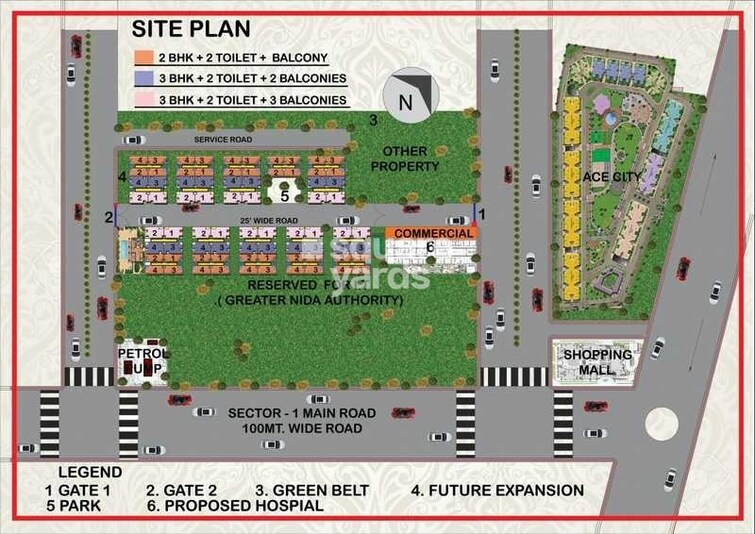 Ashoka NCR Green Extension Master Plan Image