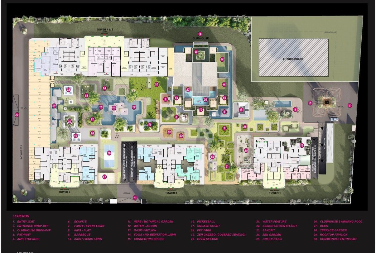 Ashtech Presidential Towers Master Plan Image