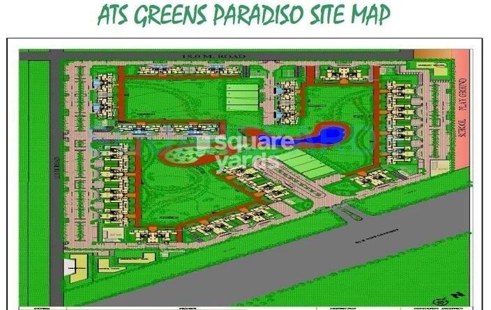 ATS Greens Paradiso Villas Master Plan Image