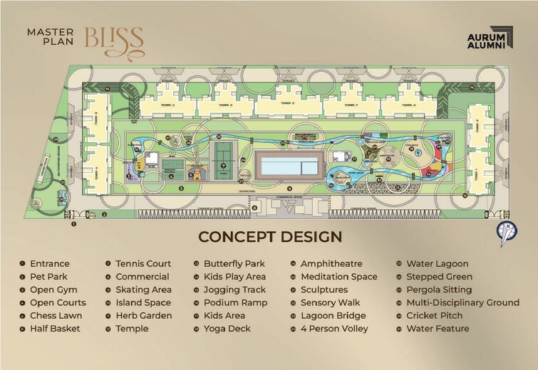 Aurum Alumni Bliss Master Plan Image