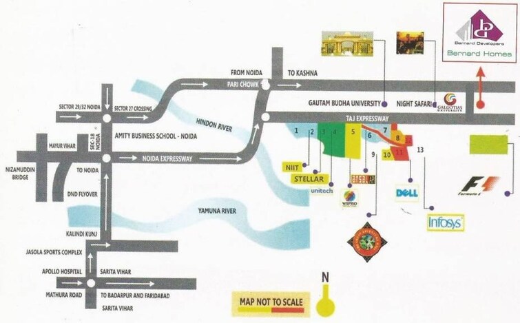 Bernard Homes Location Image