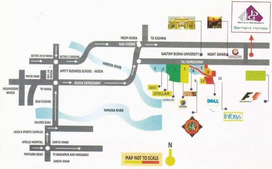 Bernard Homes Location Image