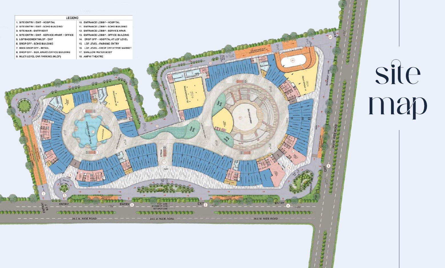 Bhutani Astrathum Master Plan 1