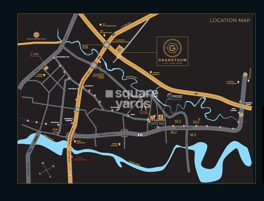 Bhutani Grandthum Location Image