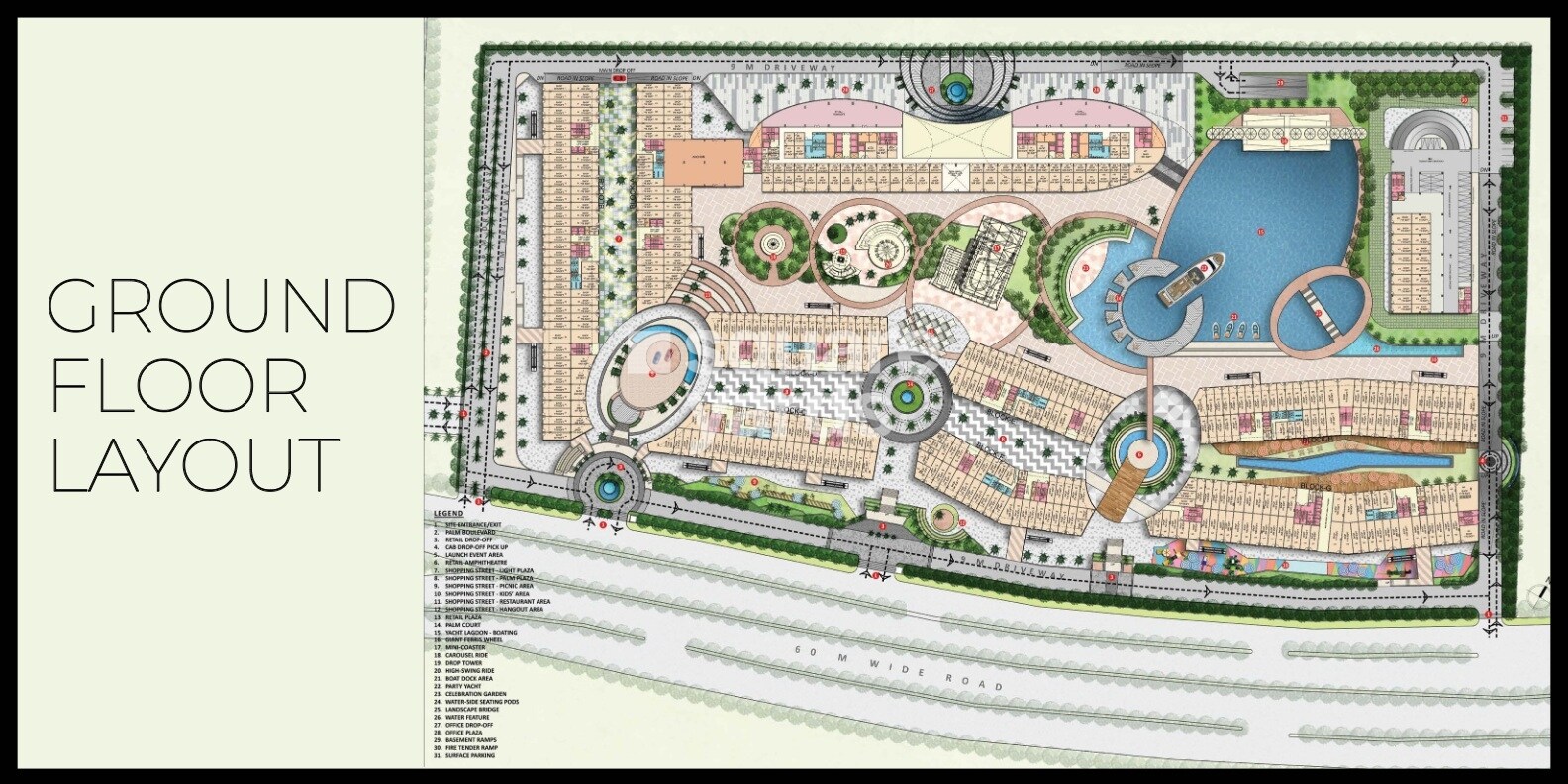 Bhutani Grandthum Master Plan Image