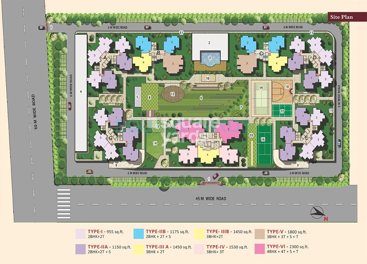 BSB Vaibhav Heritage Height Master Plan Image