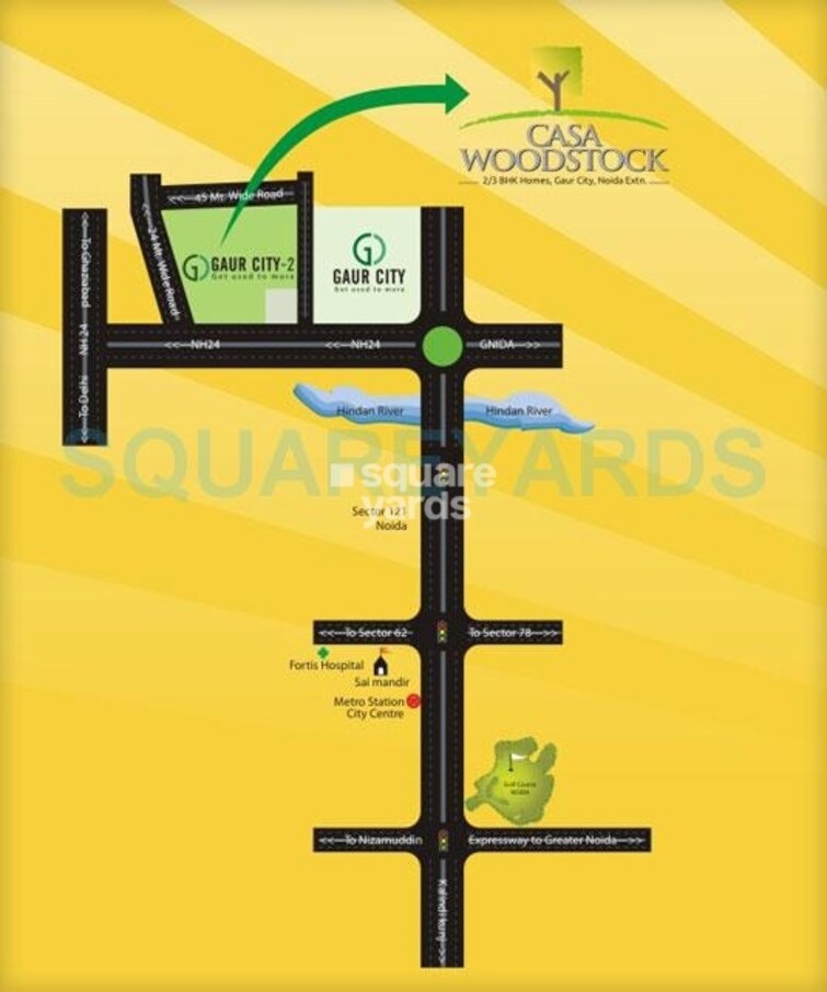 Casa Woodstock Location Image