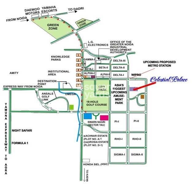 Celestial Palace Location Image