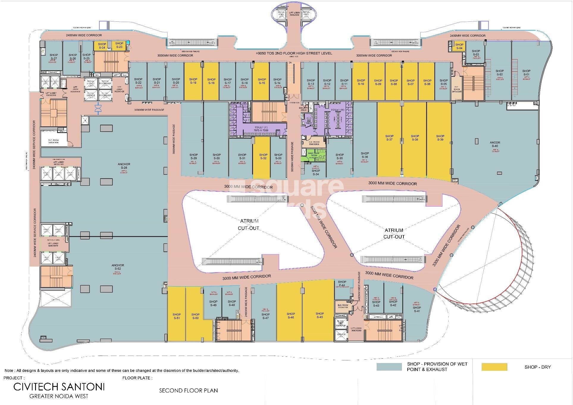 Civitech Santoni Floor Plans