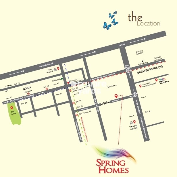 Clover Spring Homes Location Image