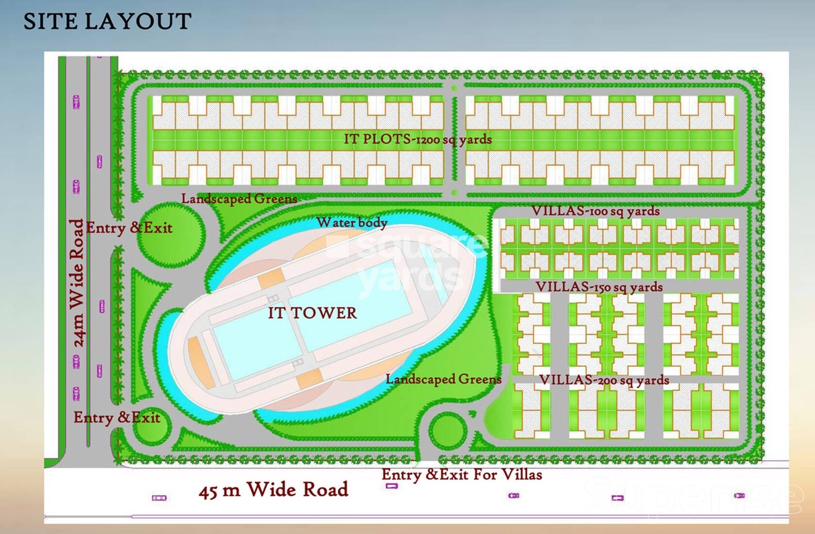 Cosmic Cruise Villas Master Plan 1