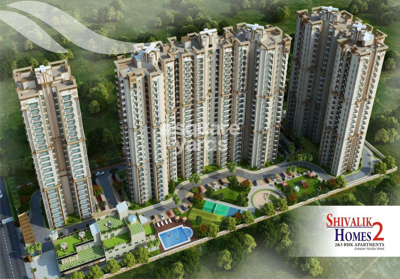 cosmos shivalik homes 2 project tower view1 5731