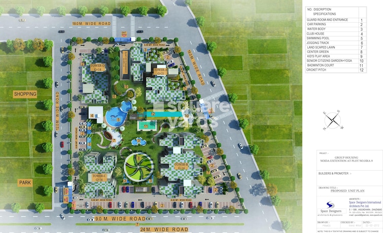 Cosmos Shivalik Homes Master Plan Image
