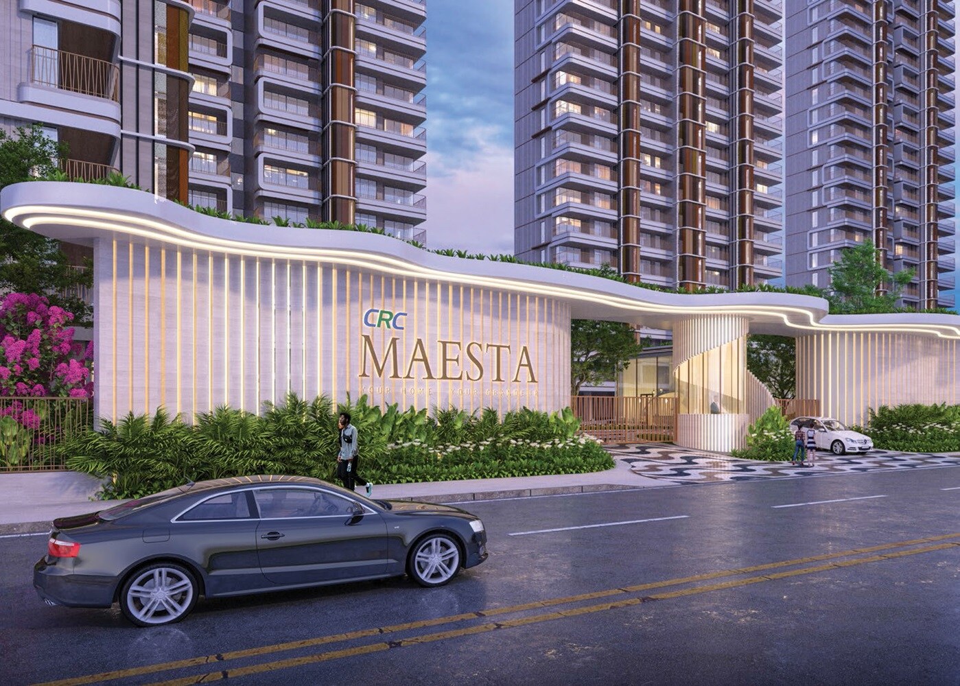 CRC Maesta Entrance View
