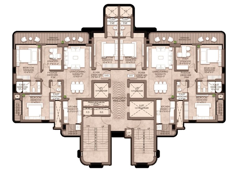 CRC Maesta Floor Plans 1