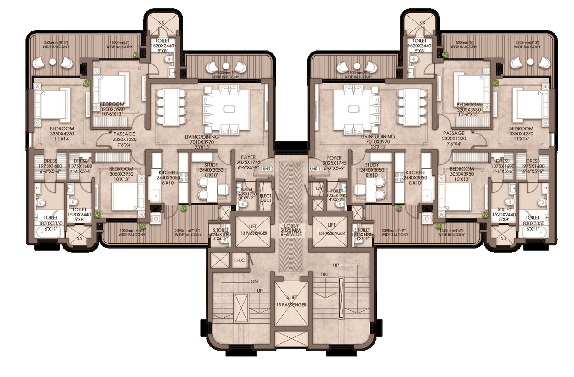 CRC Maesta Floor Plans 2