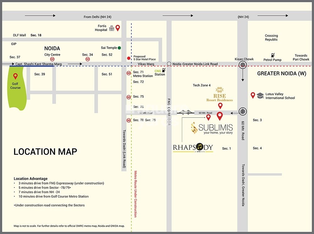 CRC Sublimis Location Image