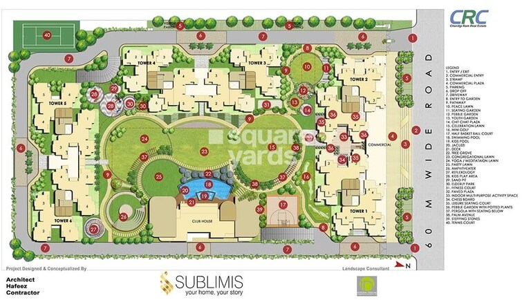 CRC Sublimis Master Plan Image