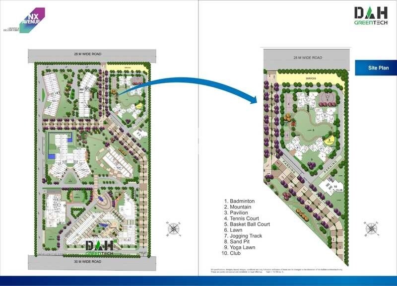 DAH Greentech NX Avenue Master Plan Image