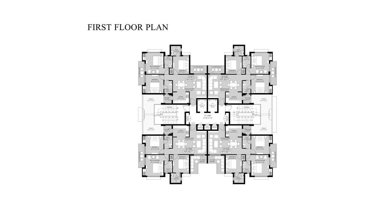 DAH NX one Hive Floor Plans
