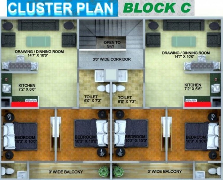 E3 Royal Green Floor Plans 1