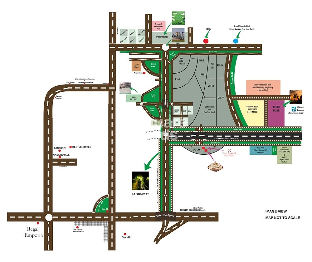 Earthcon Beetle Suites Location Image