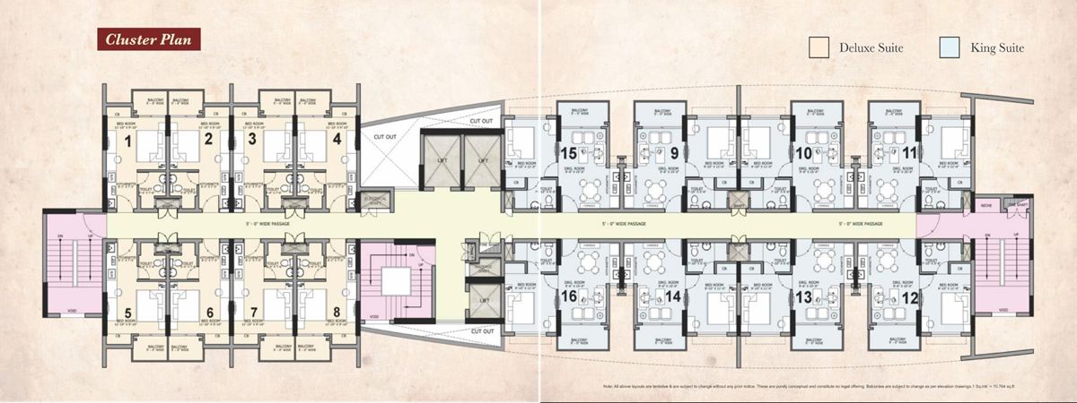 Earthcon Casa Grande II Floor Plans