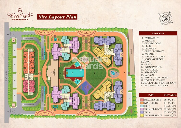 Earthcon Casa Grande II Master Plan Image