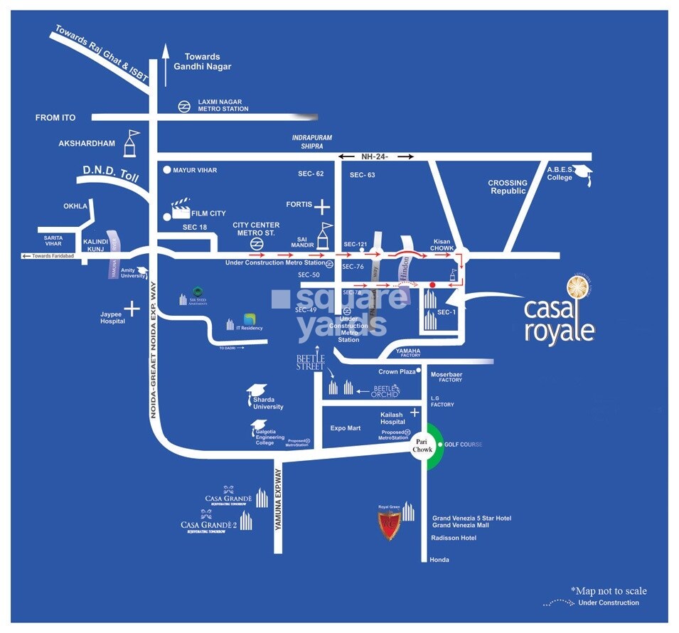 Earthcon Casa Royale Location Image