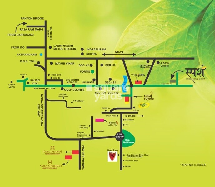 Earthcon Sparsh Location Image