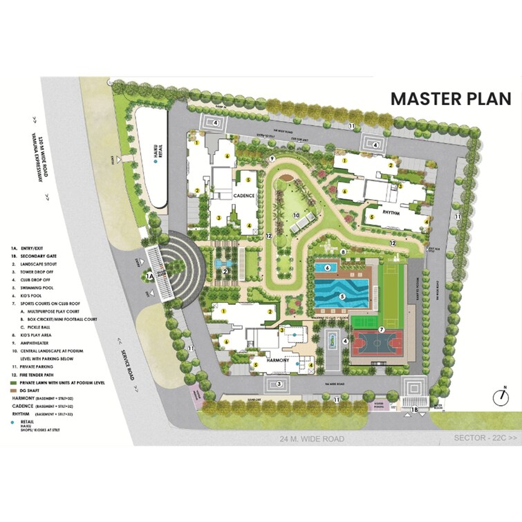 Eldeco Ballads Of Bliss Master Plan Image 2