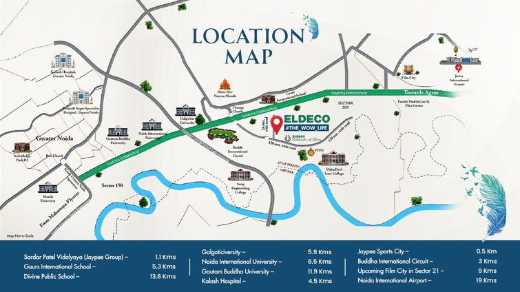 Eldeco Whispers of Wonder Location Image