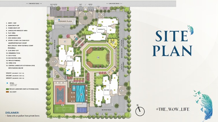 Eldeco Whispers of Wonder Master Plan Image