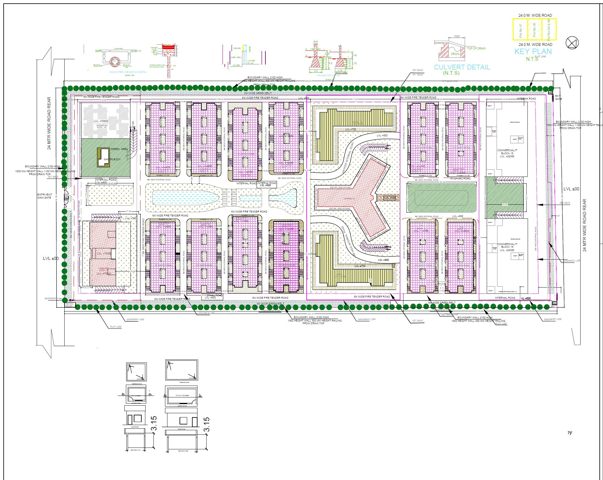 Elegant Cyber City Master Plan 1