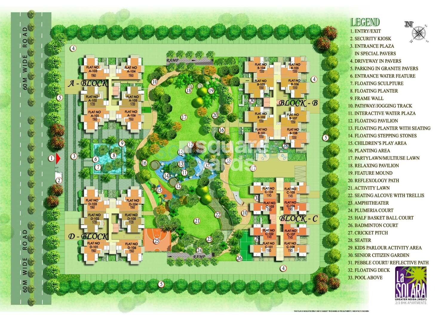 Emenox La Solara Master Plan Image
