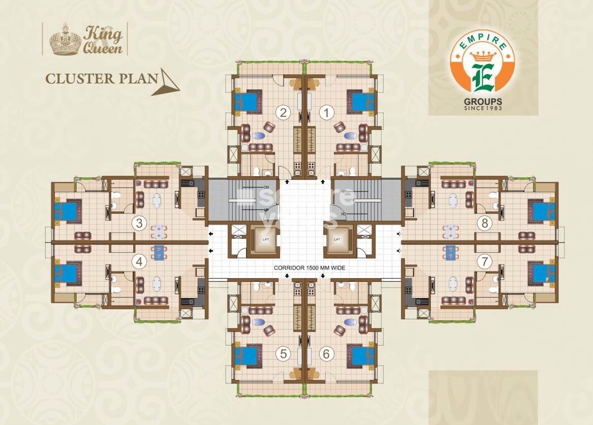 Empire King And Queen Tower Floor Plans