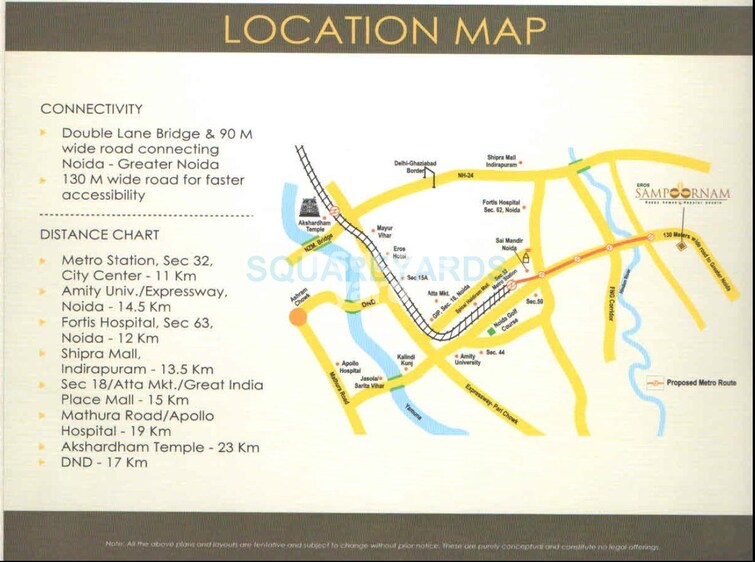 Eros Sampoornam Location Image